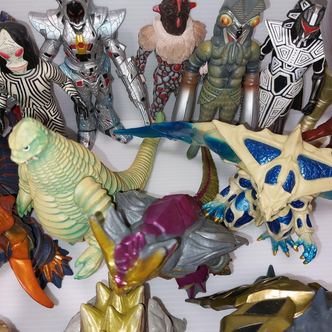 ウルトラマン　怪獣シリーズ　旧ウルトラ怪獣　まとめ売り43体！　　当時物ソフビ