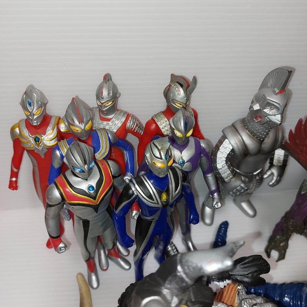 ウルトラマン　怪獣シリーズ　旧ウルトラ怪獣　まとめ売り43体！　　当時物ソフビ