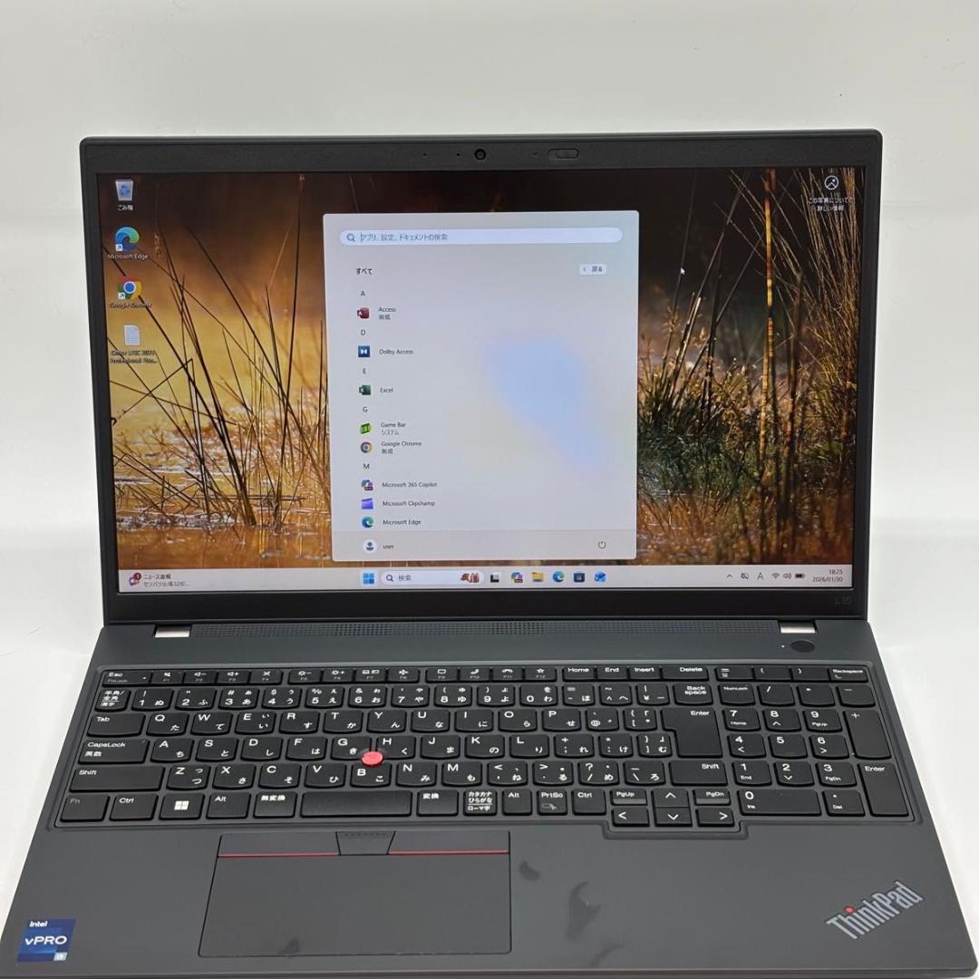 Windowsノート本体 ThinkPad L15 Core i5 1245U/16GB/256GB