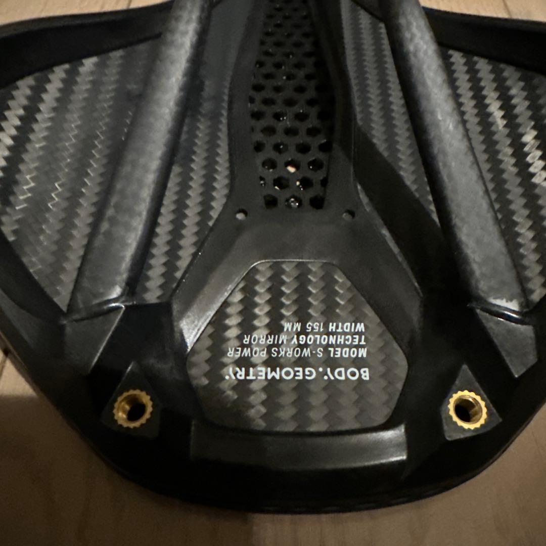 新品S-WORKS POWER WITH MIRROR 155㎜