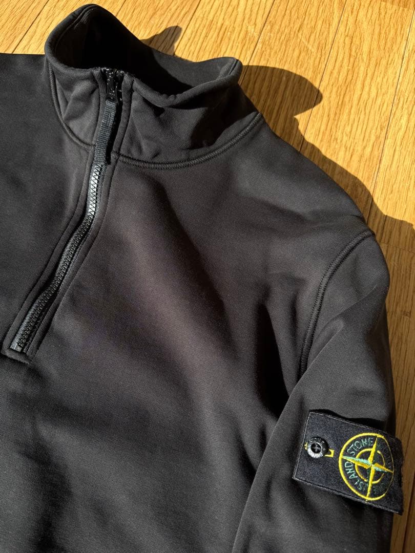 【国内正規品】定価6万超 STONE  Half Zip Sweat