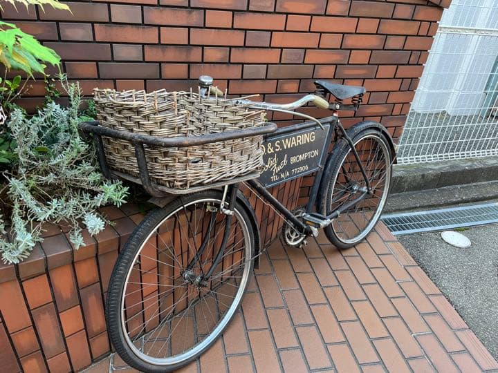 配達用自転車 イギリスアンティーク