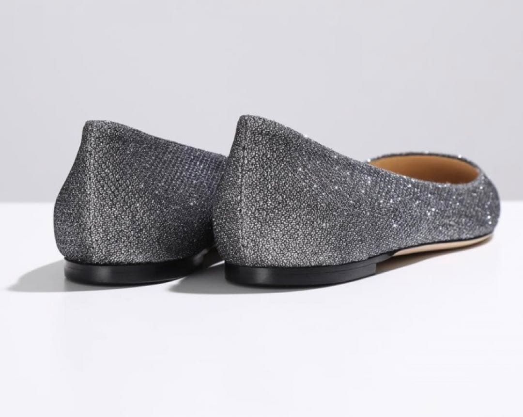 専用です☆ジミーチュウ ☆グリッターフラットパンプス39未使用