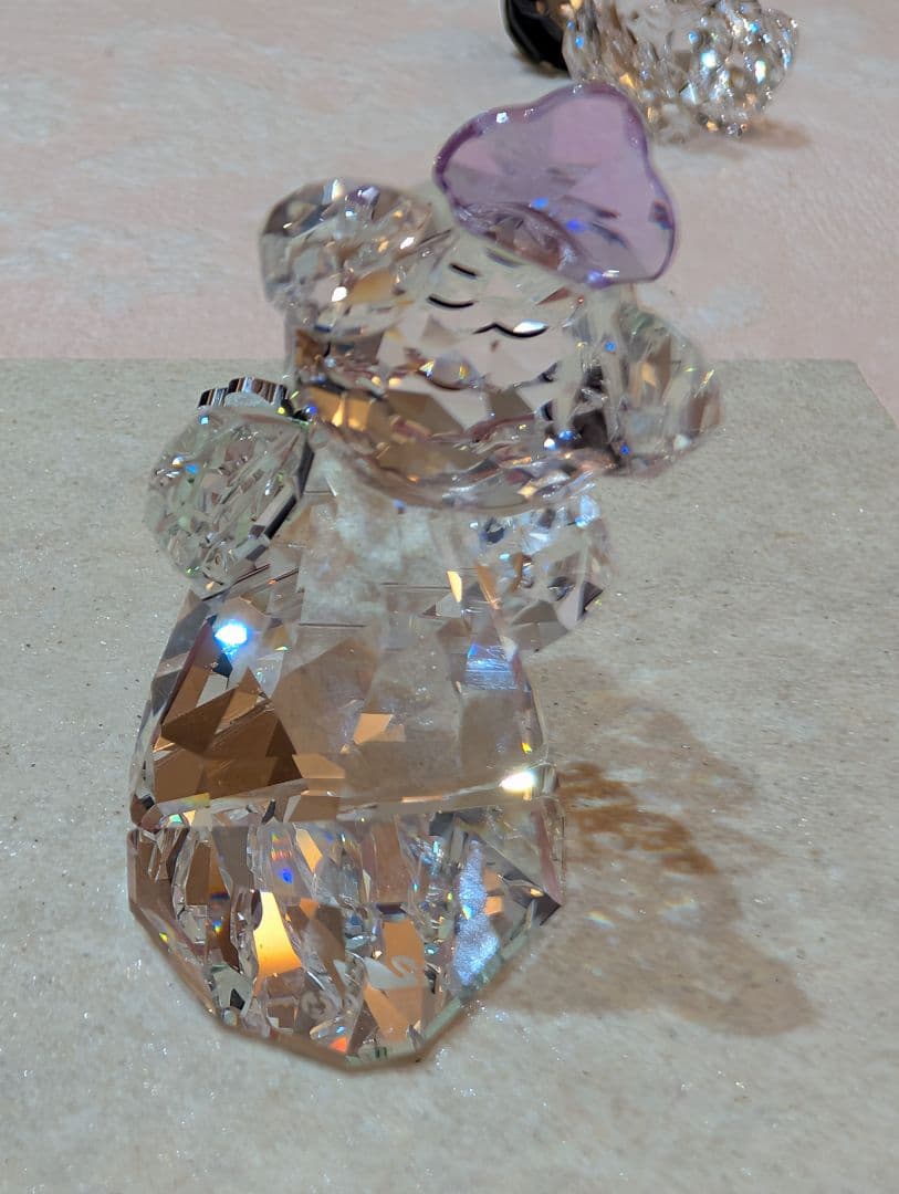 ★新春セール★スワロフスキーのくまさんカップル（タキシード・花付き）