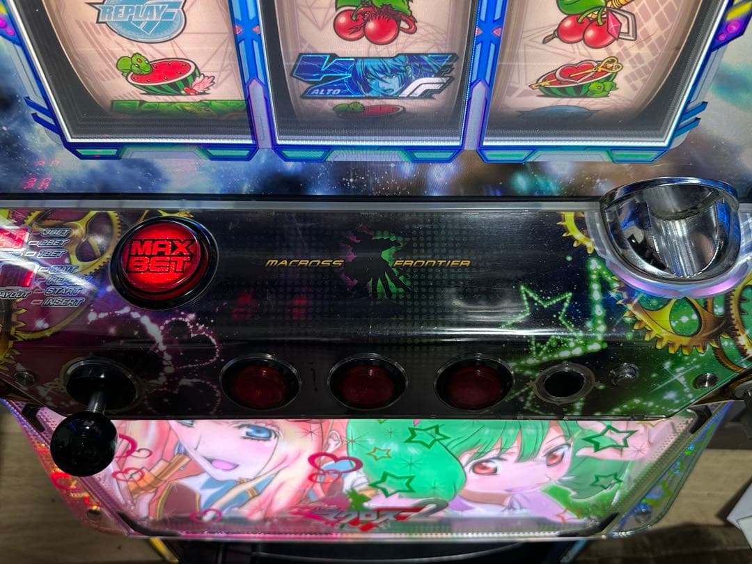 マクロス スロットマシン ボーナス確定