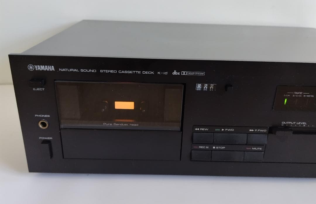 【ジャンク品】YAMAHA ステレオカセットデッキ　K-1d