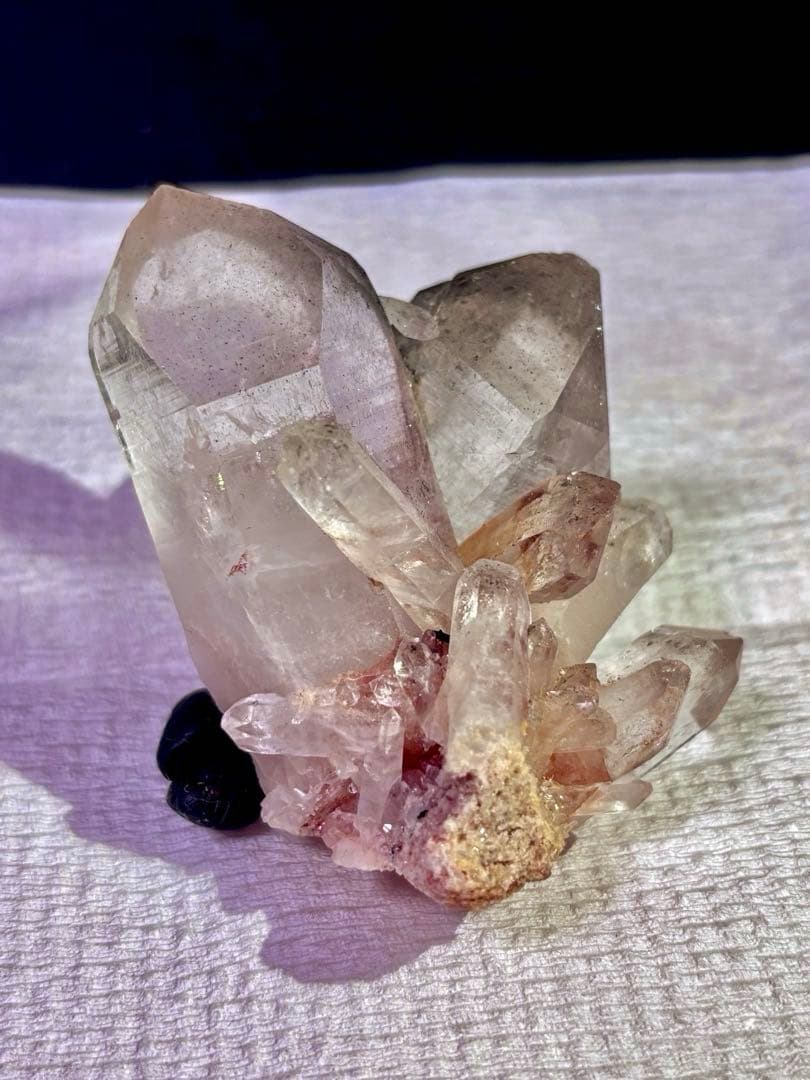 【超希少】天然ヒマラヤ水晶クラスター マニカラン産 シャーマンダウ ファントム