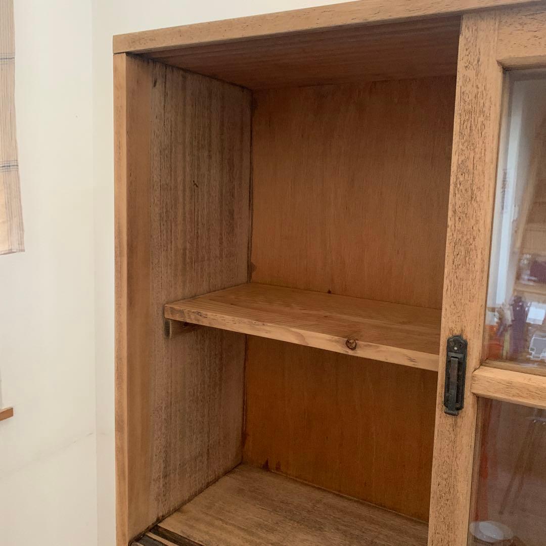 アンティーク棚食器棚　飾り棚