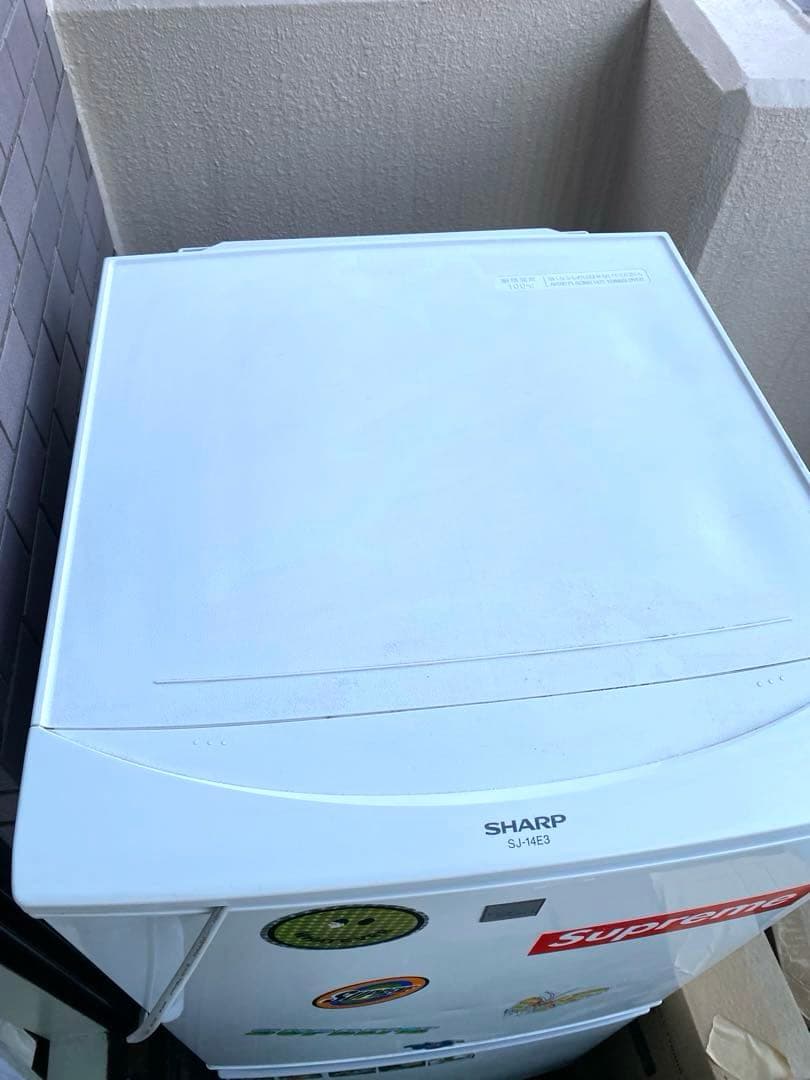 シャープ/ノンフロン冷凍冷蔵庫　SJ-14E3-KW