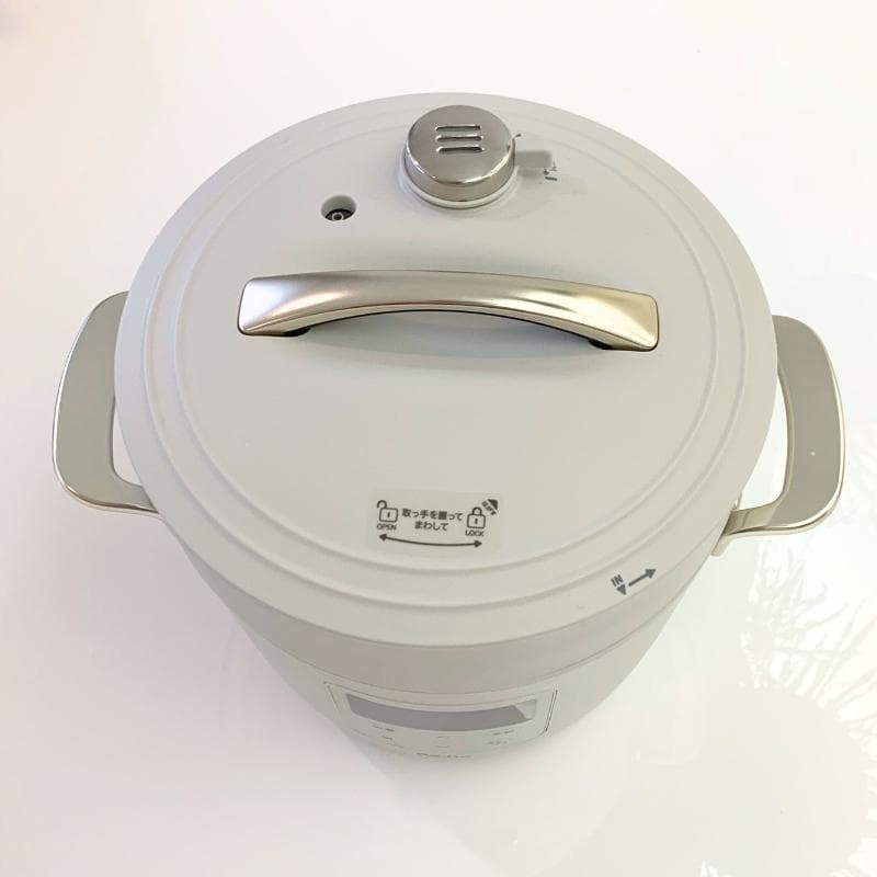 Re・De Pot 電気圧力鍋 2L ホワイト PCH-20LW　美品