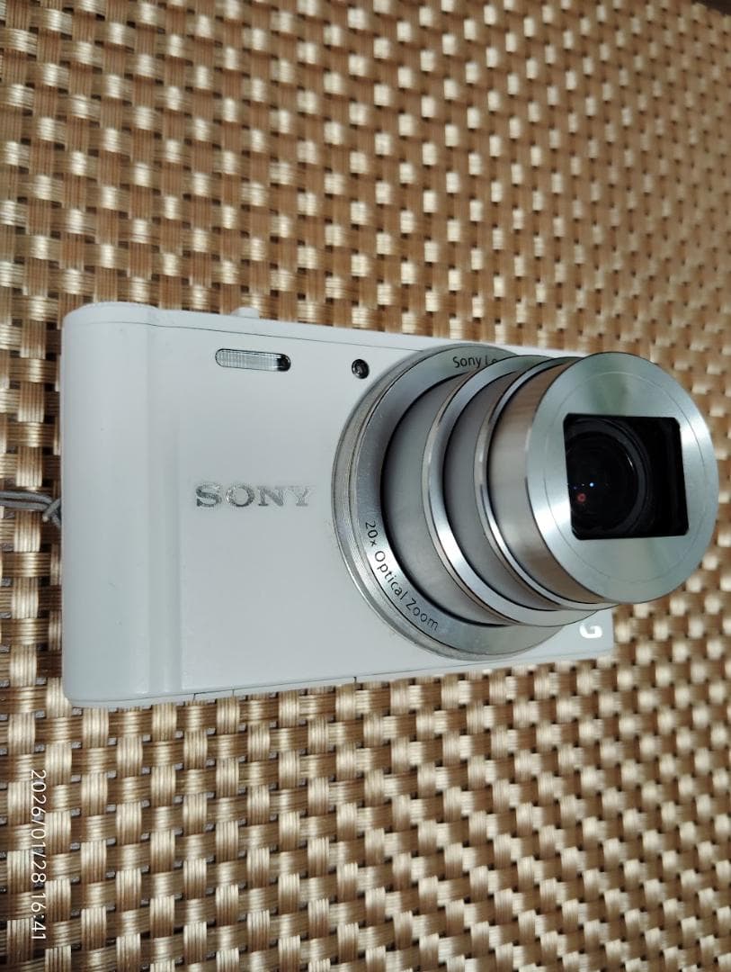 【美品】SONY Cyber-shot DSC-WX350 ホワイト動作確認済