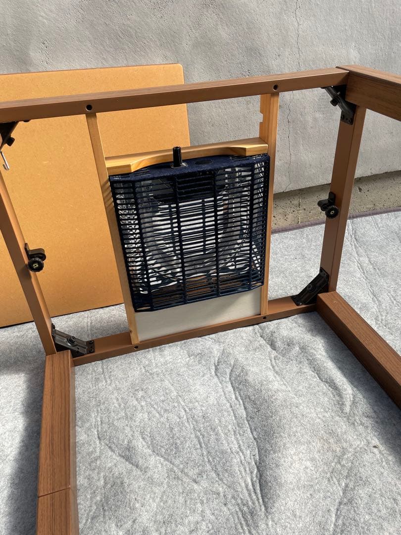 2way ユアサ　高低　コタツ　なごみ　椅子付