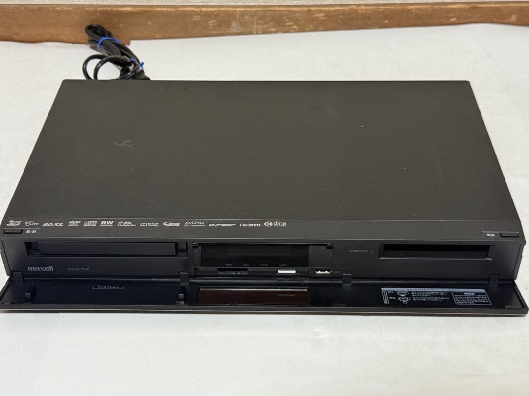 ジャンク品 maxell BD レコーダーBIV-WS1100