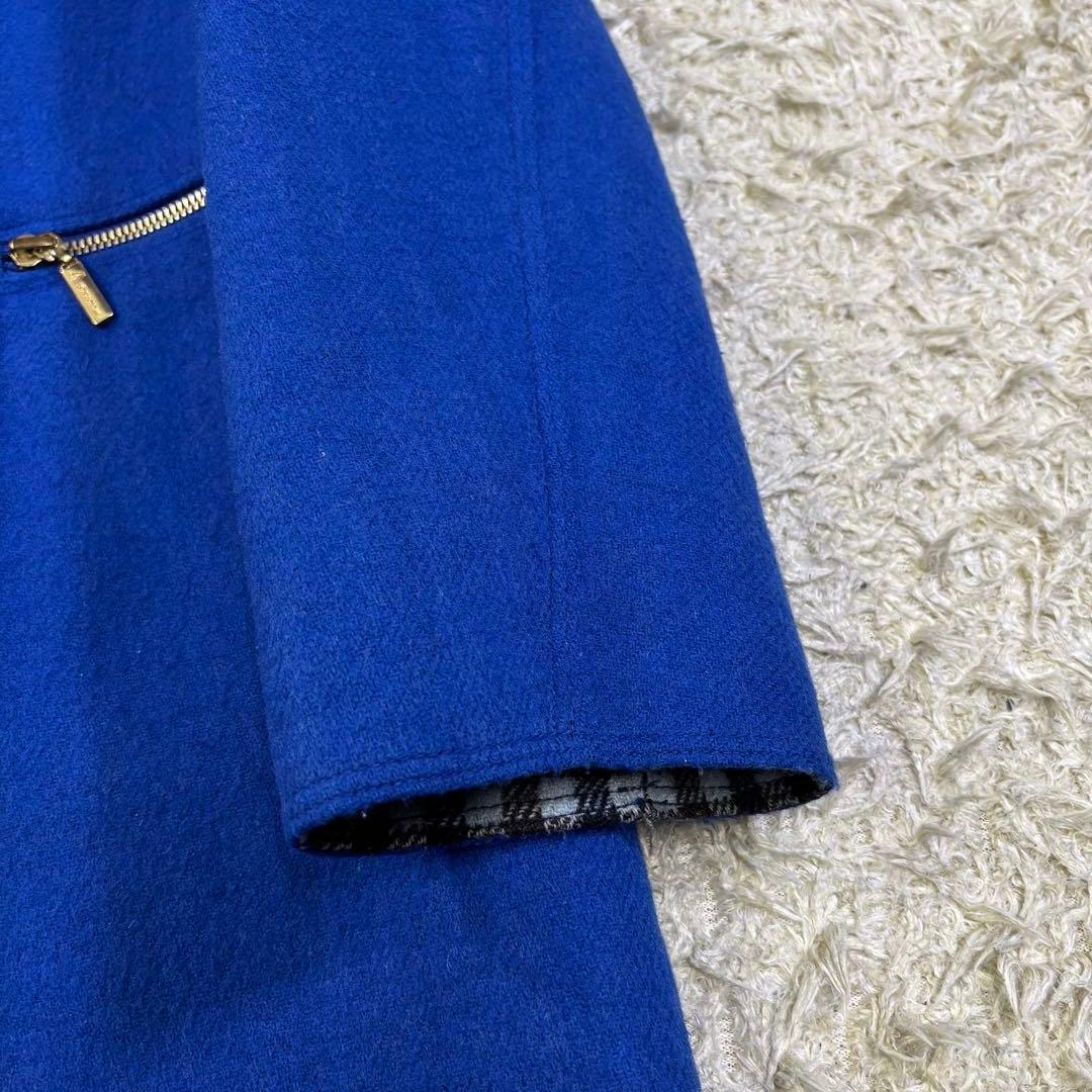 アクアスキュータム　イタリア製生地　ギンガムチェック　ジャンパーコート　8