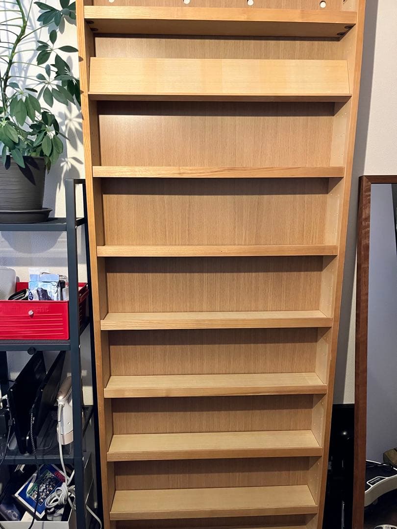 無印良品　本棚　9段　文庫サイズ