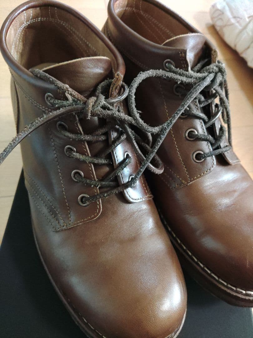 美品US7.5 ローリングダブトリオ　コペン　ブラウン　ホース　COUPEN