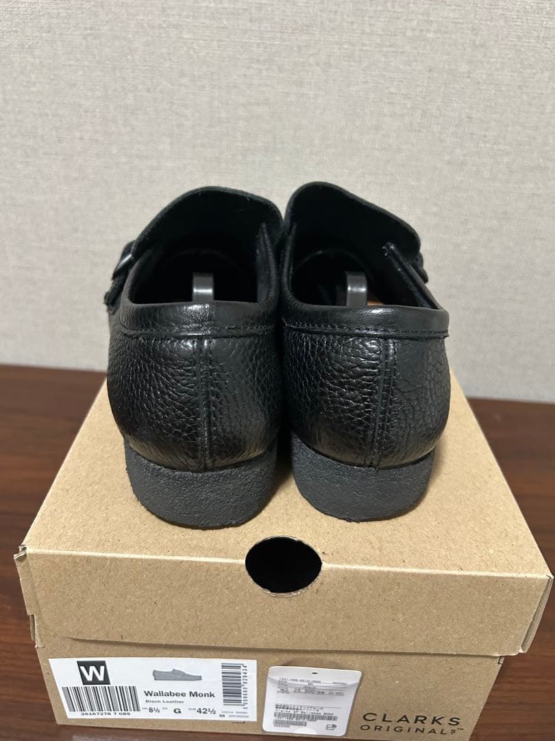 CLARKS ORIGINALS Wallabee Monk ブラック