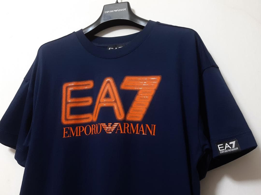 【専用】EA7/アルマーニジュニア　紺・半袖Tシャツ　8A・8歳