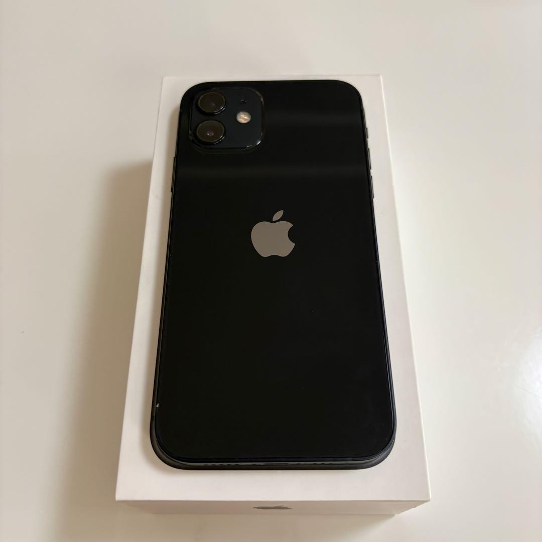 【上美品】iPhone 12 本体 256GB ブラック SIMフリー