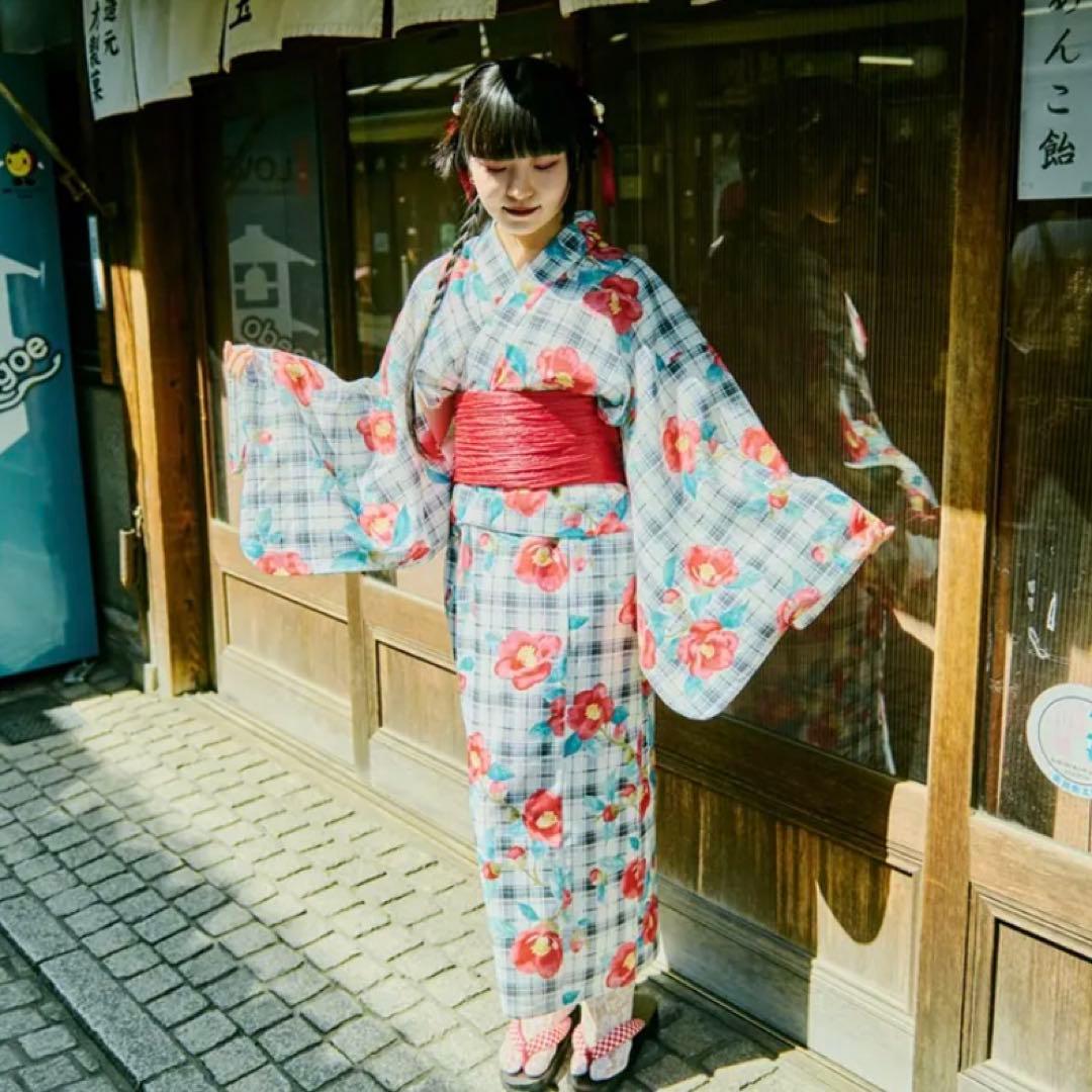 クティールとレトロ 2way 浴衣セット