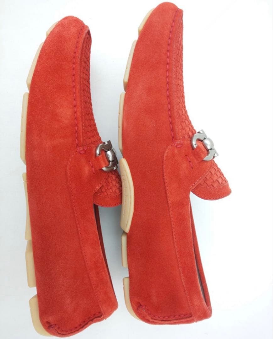 フェラガモ ドライビングシューズ ローファー ガンチーニ8 1/2 2E