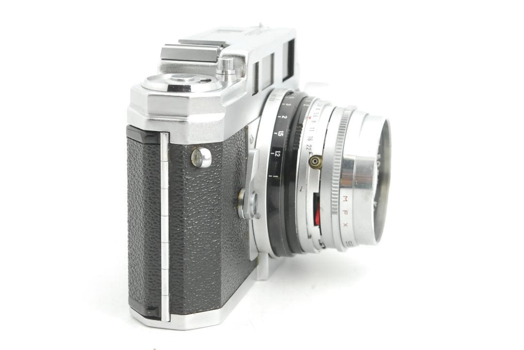 【外観美品・ 完動品】KONICA ⅢA 50mm F1.8 フィルムカメラ