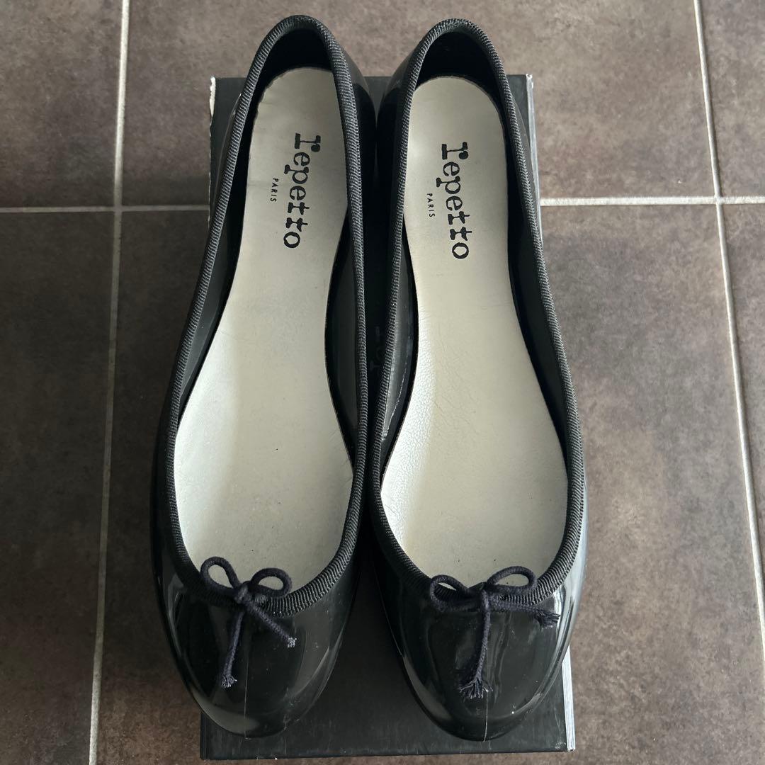 repetto サンドリオン レインシューズ ブラック 40