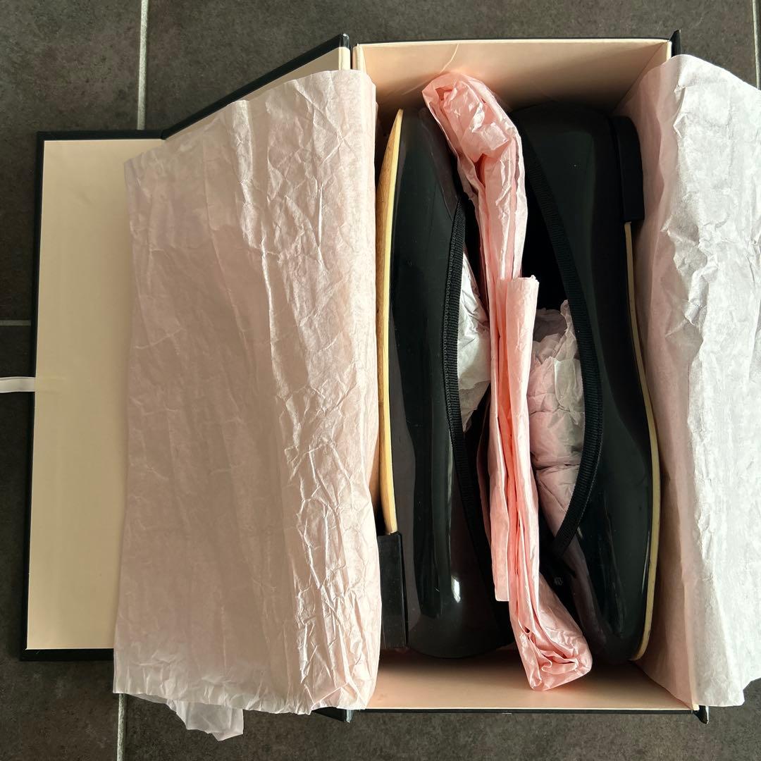 repetto サンドリオン レインシューズ ブラック 40
