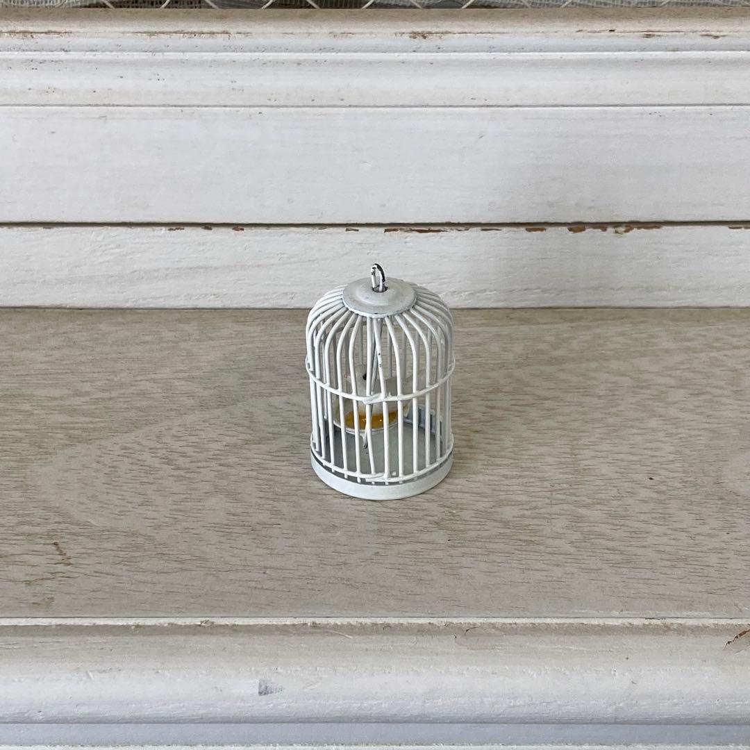 とりかご　ミニチュア　ドールハウス　ドイツ　ヴィンテージ