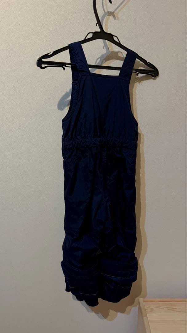 Patagonia 子ども用スノーウェア ネイビー/オレンジ