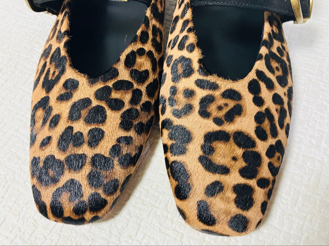 MH13◆新品◆LeTalonGRISEレザーWストラップメリージェーン24.0