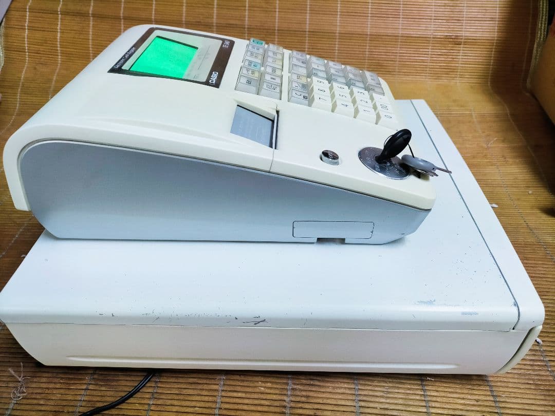 カシオレジスター　TE-340/NL300　フル設定無料　000188