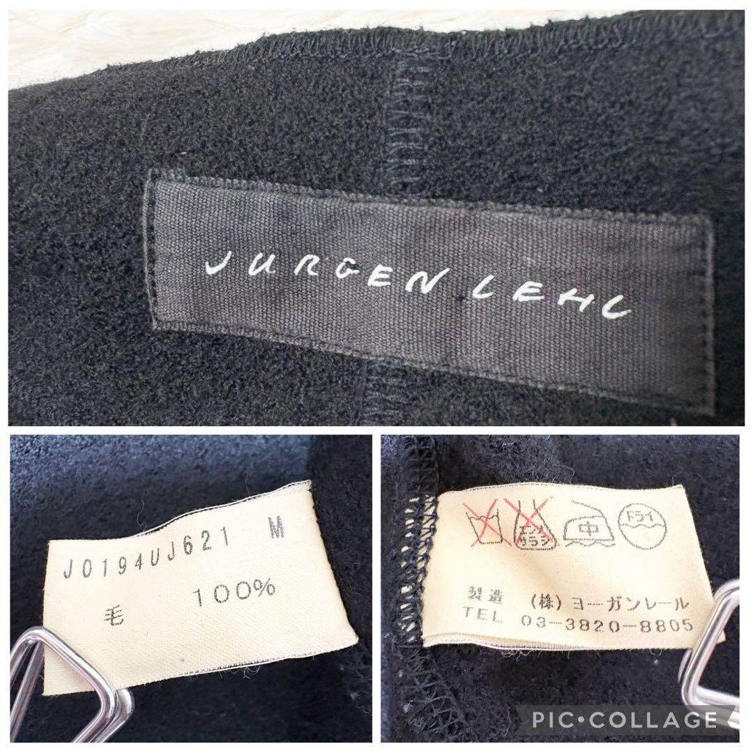 美品✨ヨーガンレール 圧縮ウール ジャケット コート 黒 2way