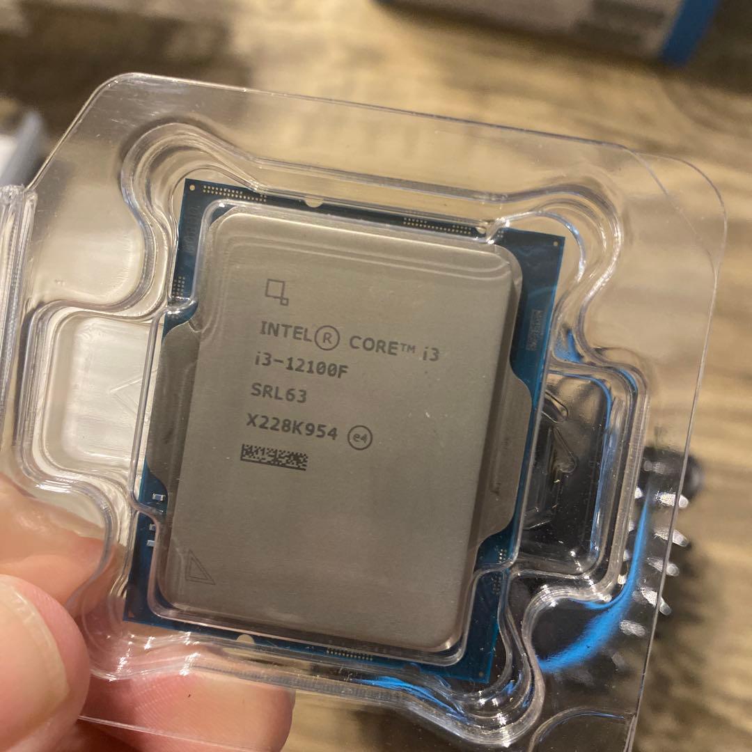 Intel Core i3-12100F 12世代 CPU LGA1700