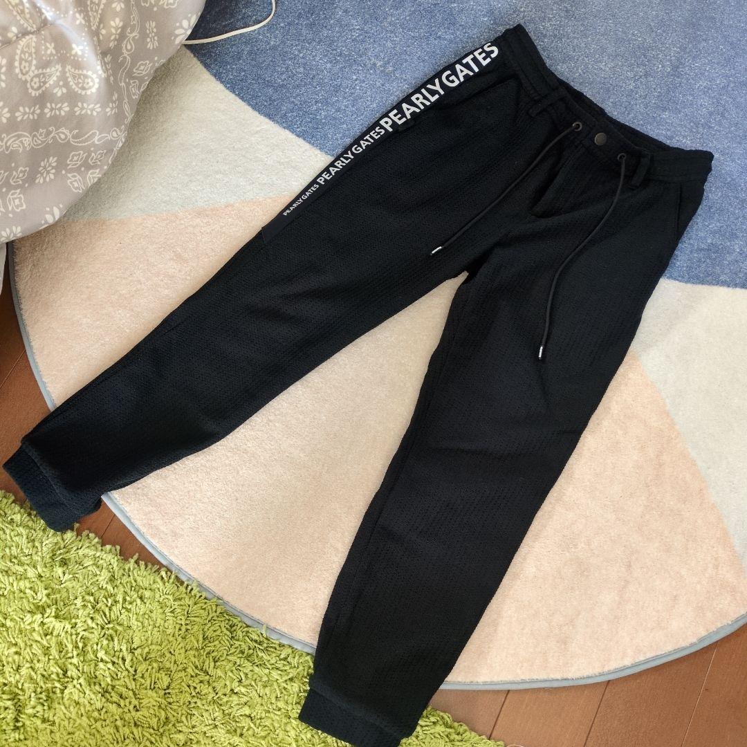 パーリーゲイツ　ゴルフ ジョガーパンツ　ロゴ入り