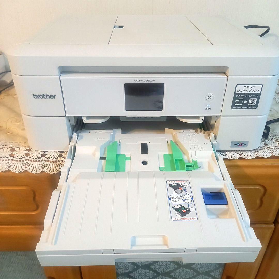 brother DCP-J962N　プリンター　Wi-Fi接続　コピー　インク付