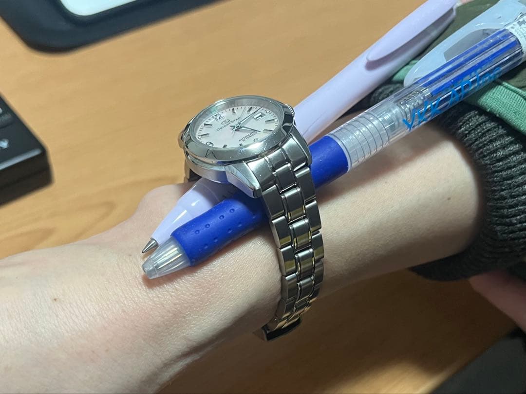 【S-346】ORIENT STAR オリエントスター ピンクシェル文字