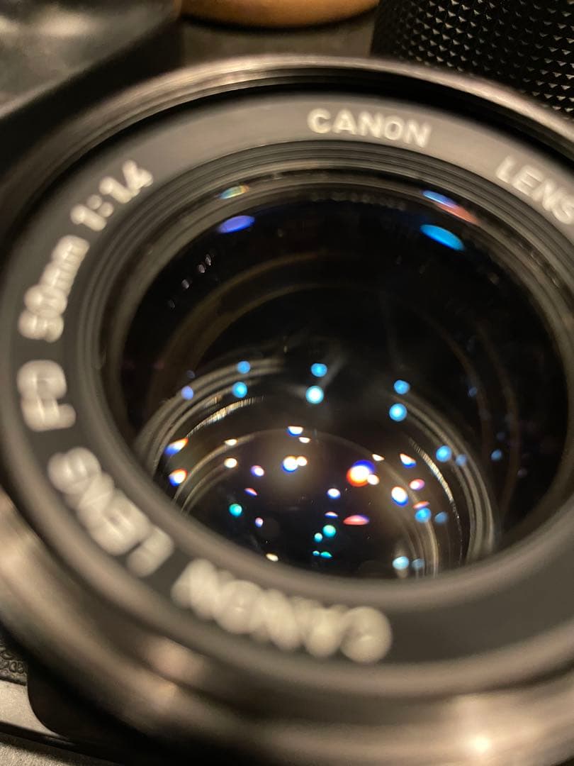 Canon AV-1 + FD 50 F1.4 + FD 200 F4 セット