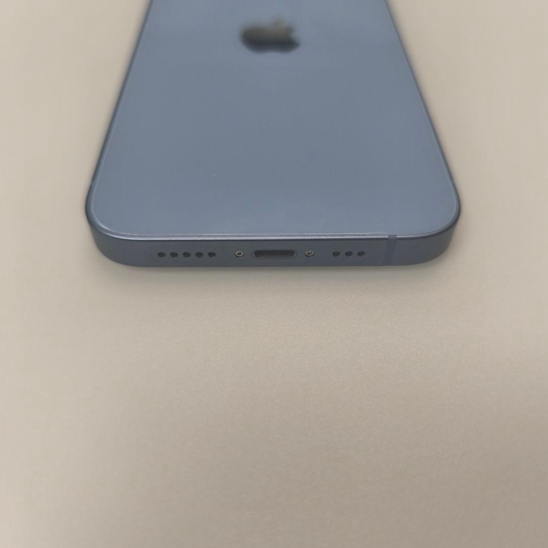 ほぼ未使用　iPhone14 128GB　ブルー　バッテリー100%