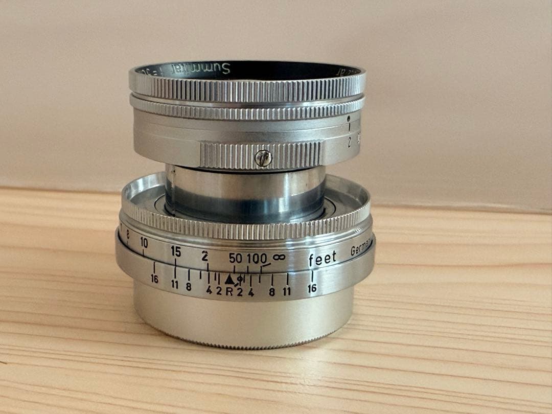 Summitar 50mm f2.0 オールドレンズ