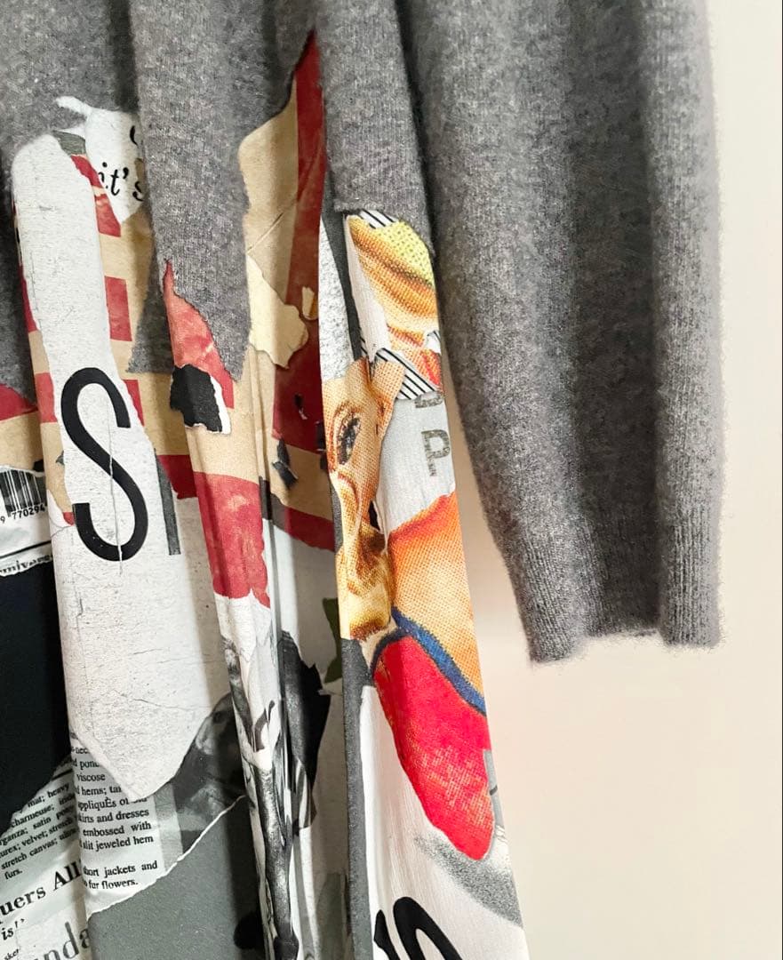 【未着用】モスキーノクチュールひざ丈ワンピース