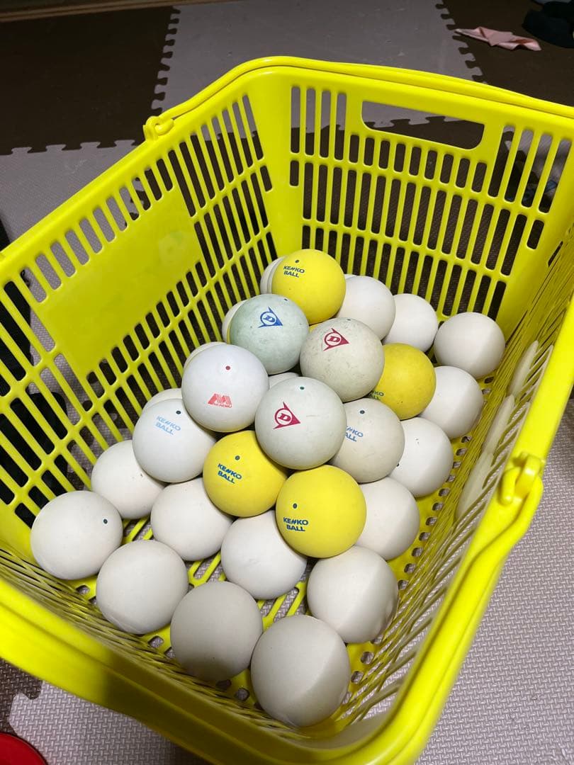 まいこママ専用ソフトテニスボール90球 他未開封備品