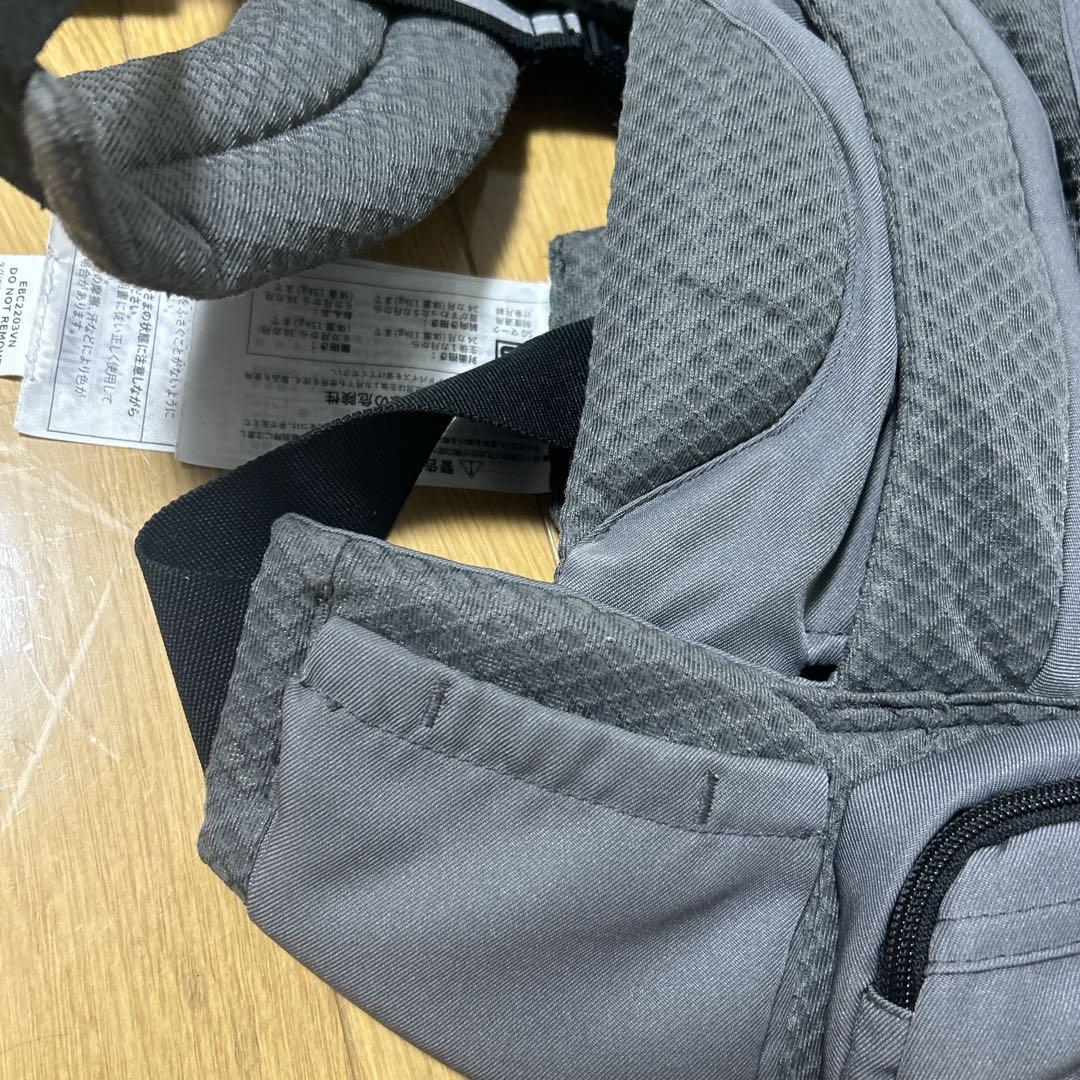【美品】エルゴベビー オムニブリーズ グラファイトグレー 抱っこ紐
