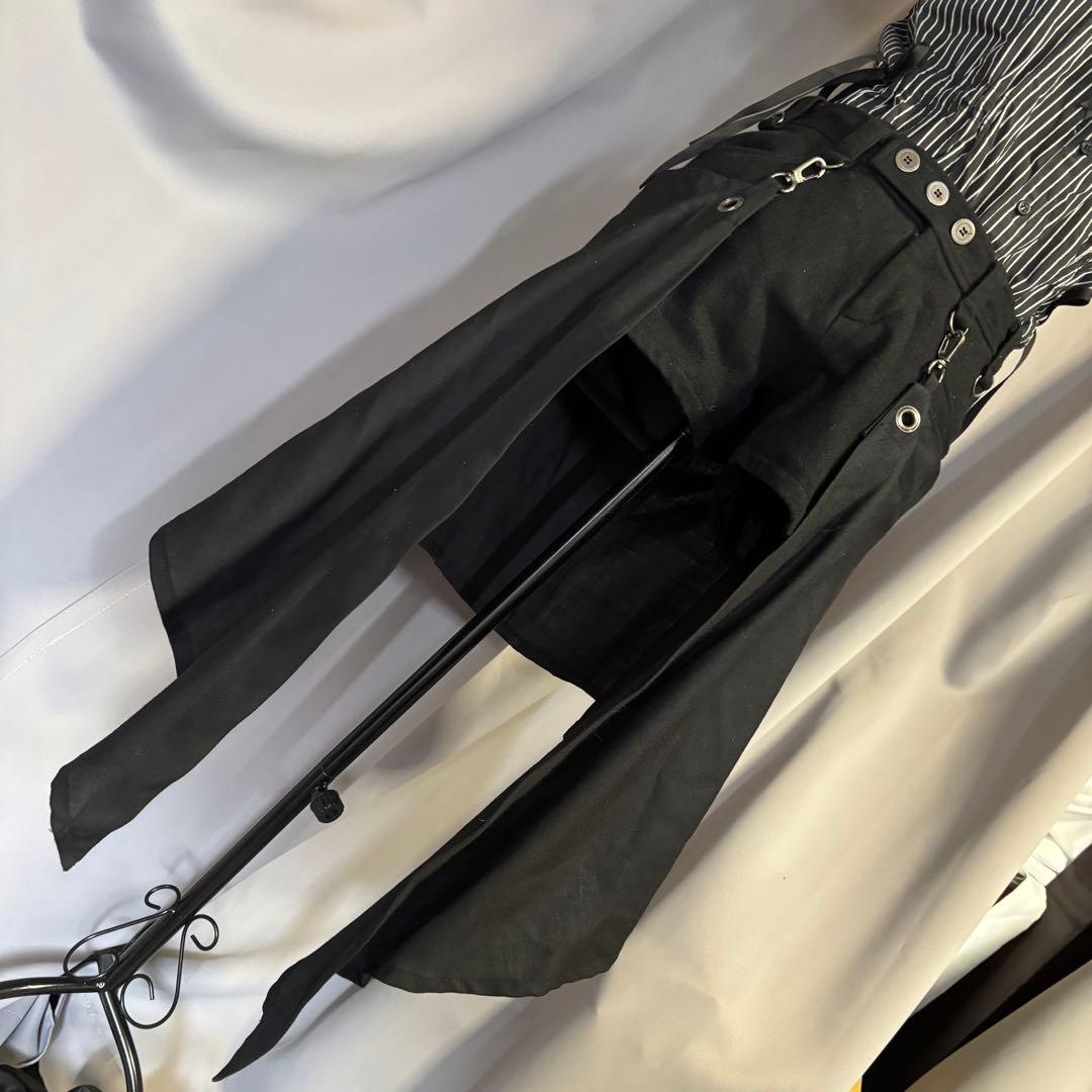 BLACK PEACE NOW皇子系ショートパンツ 巻きスカート付き