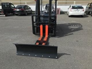 フォークリフト用除雪板1200ｍｍ幅