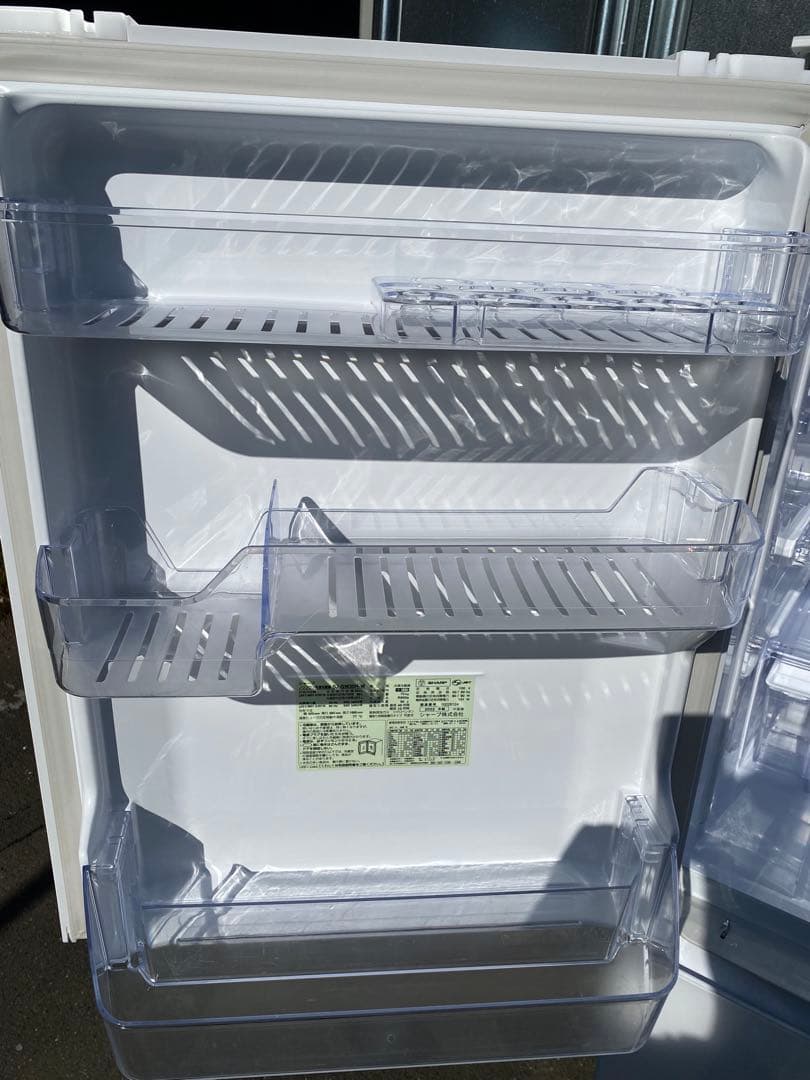【B16】美品　シャープ　350L冷蔵庫 SJ-GW35H-W　22年製