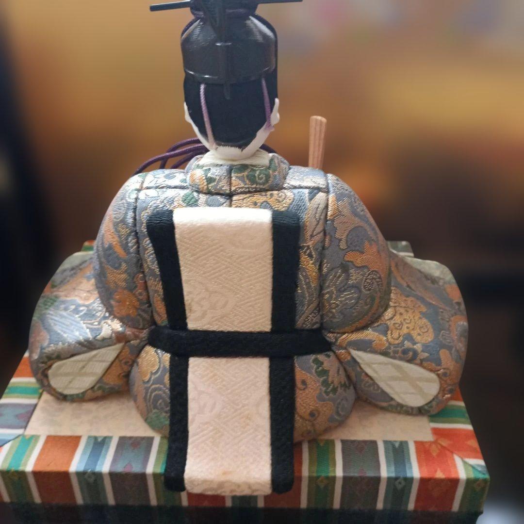 秀月　木目込み人形　大和雛　雛人形　親王飾り
