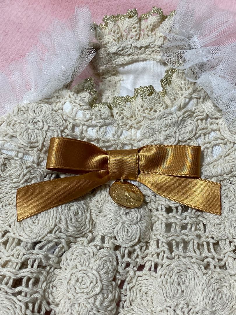 Marvel マルベル フラワークロシェワンピース SS