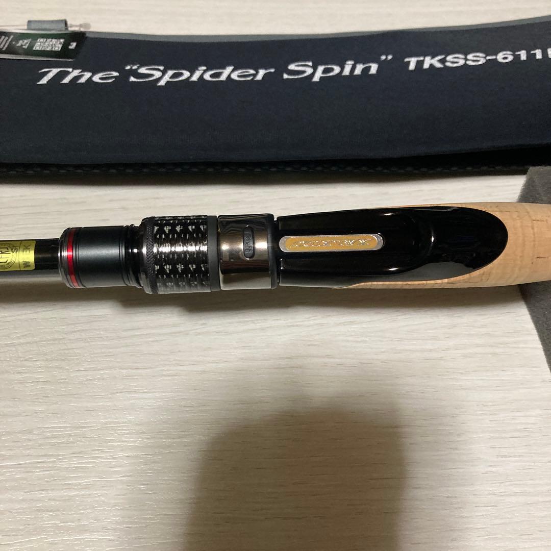 カレイド セルペンティ TKSS-611MH-TG40X スパイダースピン極美品