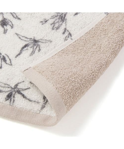 Francfranc 希少 廃盤 激レア 草木柄フェイスタオル アイボリー